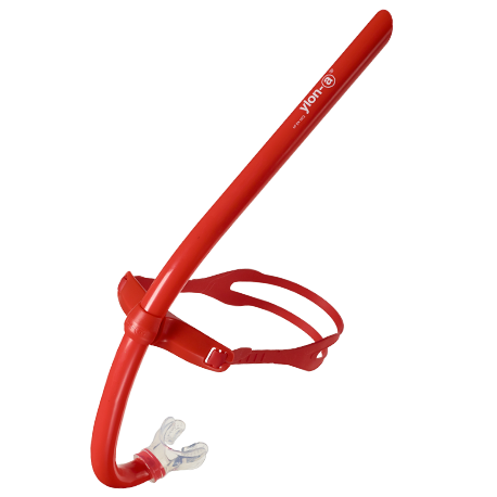 FRONTAL SNORKEL - finswimming - YSTA 01 - red