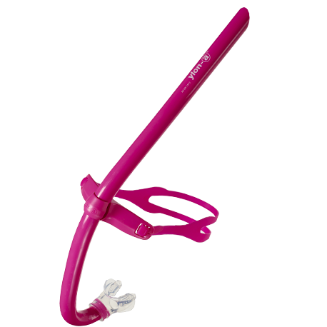 TUBA FRONTAL - nage avec palmes- YSTA 01 - rose