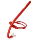 FRONTAL SNORKEL - for swimming - YSTI 01 - red