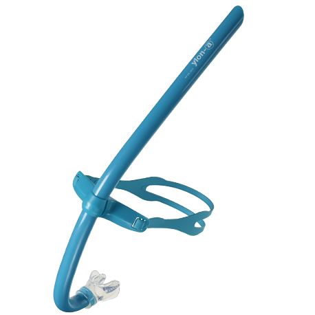 FRONTAL SNORKEL - for swimming - YSTI 01 - aqua green