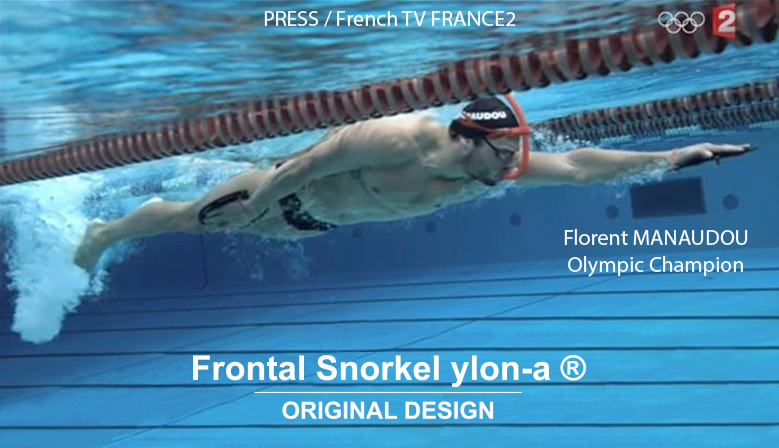 Florent MANAUDOU - FRA - Champion Olympique - image France Television - FRANCE2